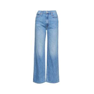 MOTHER Light Blue Wide-Leg Jeans